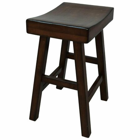 CAROLINA COTTAGE 25 in. Colborn Counter Stool Espresso 548-24ESP